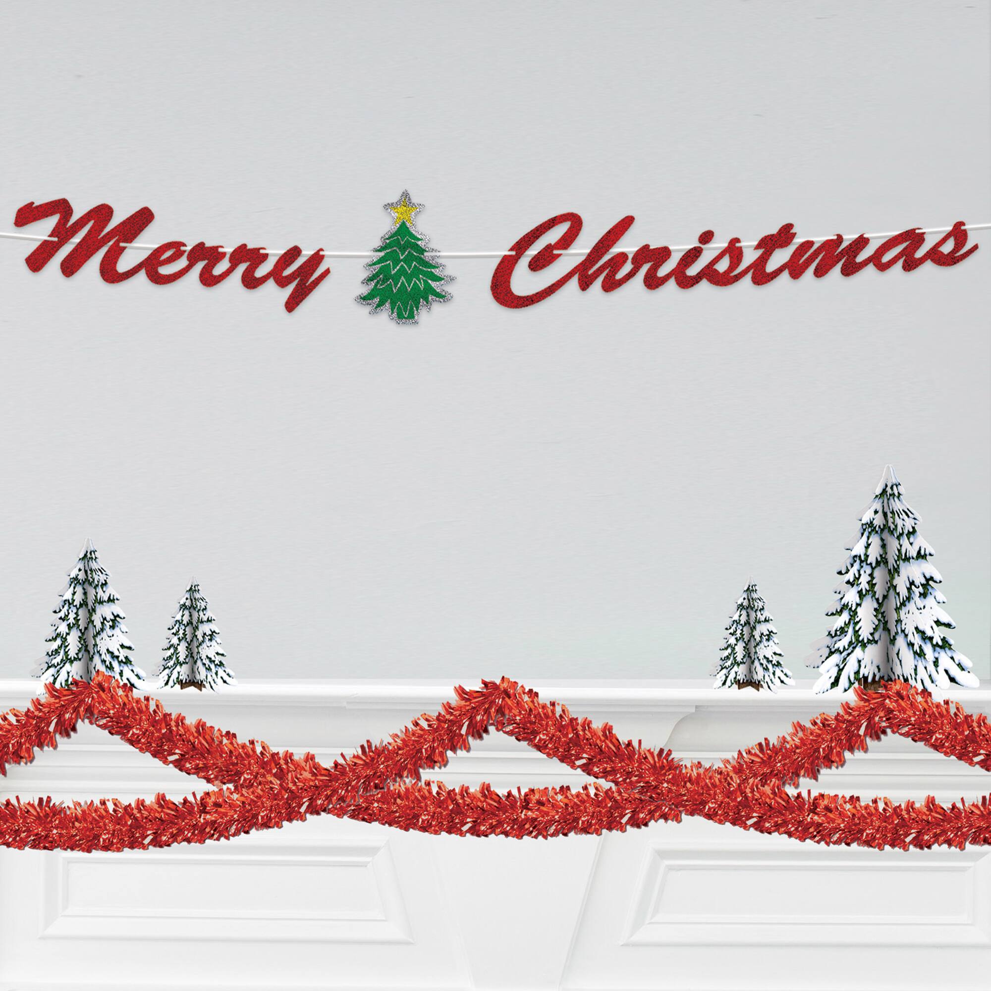 Beistle 6ft. Merry Christmas Streamer